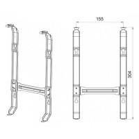 Кронштейн для стены Zilon ZHC-BR 3.0 Кронштейн для стены Zilon ZHC-BR 3.0