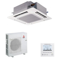 Кассетный кондиционер Mitsubishi Electric PLA-RP100BA/PU-P100VHA/-40 Кассетный кондиционер Mitsubishi Electric PLA-RP100BA/PU-P100VHA/-40