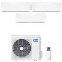 Мульти сплит система Midea MSMBAU-09HRFN1-Q(BW)+MSMBBU-12HRFN1-Q(BW)x2 / M3OE-27HFN1-Q Мульти сплит система Midea MSMBAU-09HRFN1-Q(BW)+MSMBBU-12HRFN1-Q(BW)x2 / M3OE-27HFN1-Q